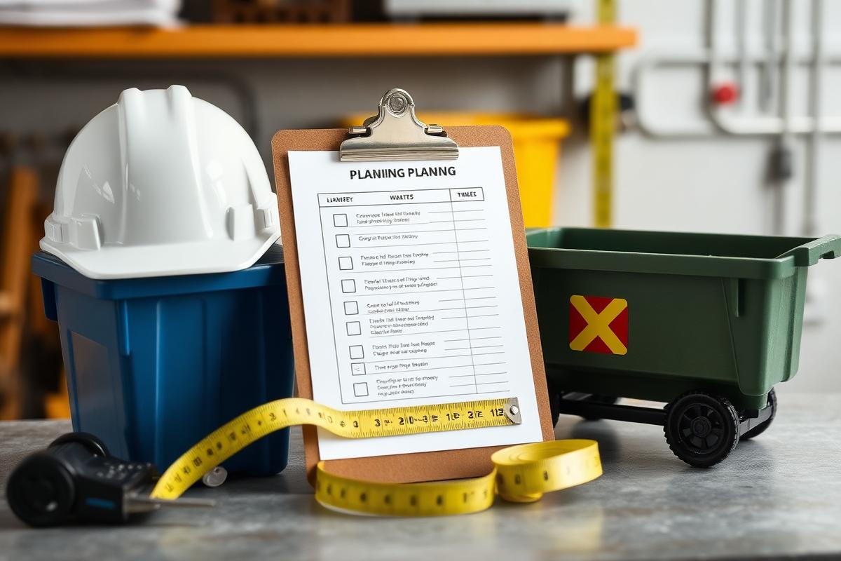 Planning checklist for estate cleanout dumpster tips in Wylie TX