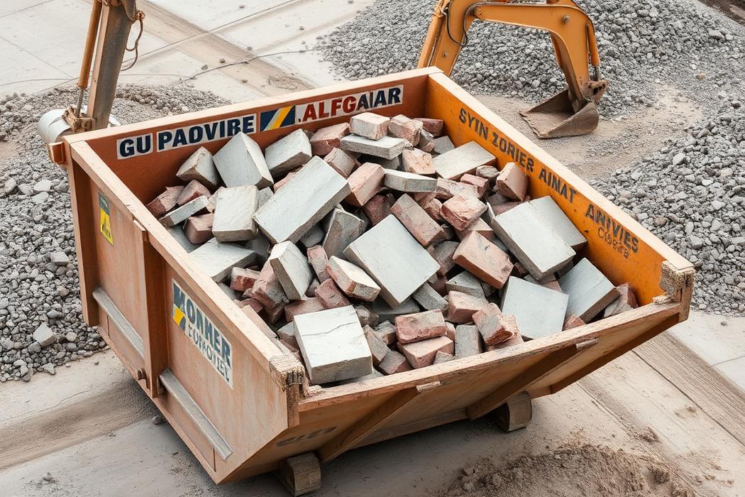 Concrete & Heavy Debris Dumpsters in Wylie TX